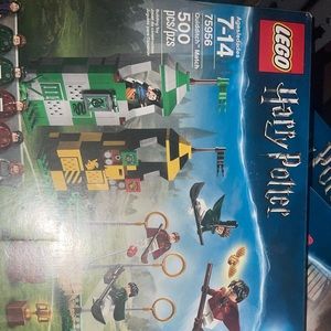 Lego Harry Potter Quidditch match
